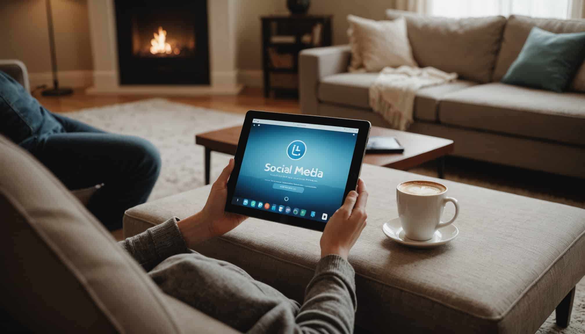 Jeunes absorbés par les écrans des réseaux sociaux
