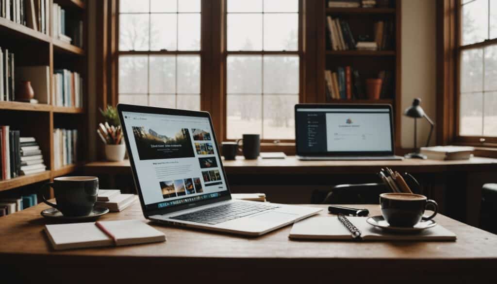 Formation marketing à distance avec élèves en ligne
