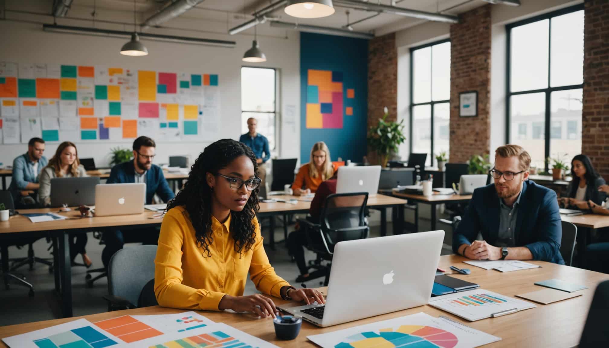 Formation marketing communication pour adultes en classe